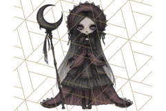 Gothic Halloween Clipart Dark Aesthetic PNG, Halloween Png Product Image 2