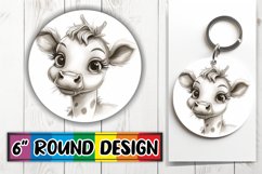 Whimsical Creatures Car Coaster Gallery PNG Product Image 1