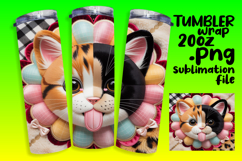 Charming 20oz Tumbler Design , Holiday Pets Product Image 1