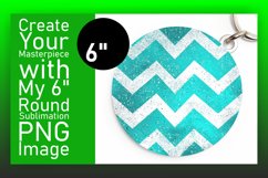 Colorful Sparkly Stripes Round Design Product Image 1