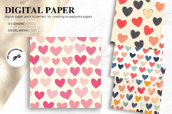 Heart Valentines Background Love Wallpaper Bokeh Backdrop_70 Product Image 1