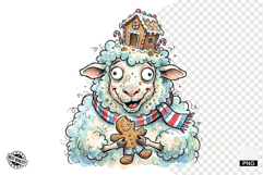 Whimsical Christmas In July Animals Clipart Product Image 1