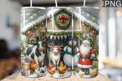 Farm Animals Tumbler Wrap - Christmas Tumbler Design Product Image 1