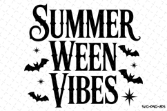 Summer Ween Vibes Svg | Halloween Svg | Svg Cut Files Product Image 1