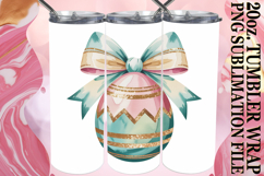 Cozy Sublimation 20oz tumbler wrap, Easter Egg Product Image 1
