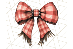 Western Style Bow PNG, Cute Cowboy, Cowgirl Coquette Png Product Image 2