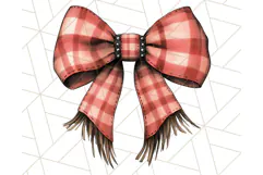 Western Style Bow PNG, Cute Cowboy, Cowgirl Coquette Png Product Image 2