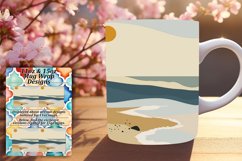 Modern Landscape Boho Mug Wrap 11oz 15oz Product Image 1