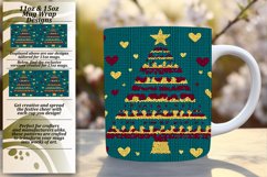 Dynamic 11oz Mug Wrap Png Template , Holiday Product Image 1