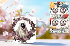 Flower Fields Ghost Mug Design Product Image 1