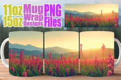 Scenic Springtime Views Mug Wrap - Sublimation Product Image 1