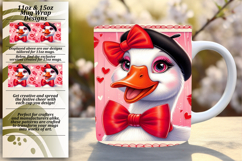 Joyful 11oz Mug Wrap Png Artwork , Goose Product Image 1