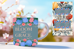 Graceful 11oz Mug Wrap Png Template , Religious Product Image 1