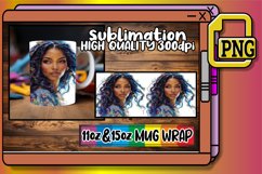 Melanin Majesty 11oz &amp; 15oz Mug Wrap Variety Product Image 1