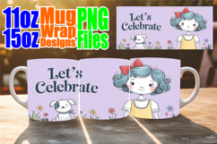 Gentle joys 11oz 15oz sublimation wrap, Birthday Girl Product Image 1