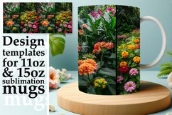 Scenic Wilderness Mug Wrap for Sublimation 11oz/15oz Product Image 1