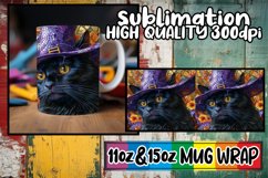 Enchanted Halloween: 3D Mug Sublimation Wraps - Autumn Product Image 1