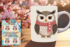 STUNNING 15oz PNG Mug Wrap Design , Valenines Animals Product Image 1