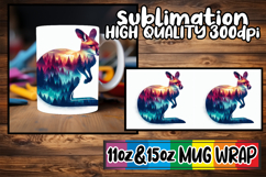 Sweet nostalgia 11oz 15oz mug wrap, Animals Art Product Image 1