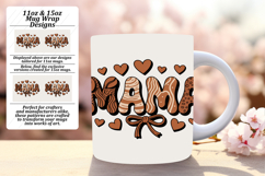 Inspiring 11oz Mug Wrap Png Design , Mama Product Image 1