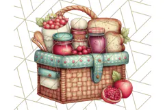 Cozy Cabin Critters Clipart PNG, Fall Animal Png Product Image 2