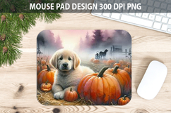Watercolor Dog Mouse Pad Sublimation - Animal PNG Product Image 1