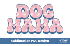 American Dog Mama Papa 4th of July USA Paw DTF PNG Bundle Product Image 2