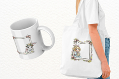 Easter Animals With Frames Clipart Product Image 4