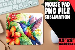 Sublimated Bird and Abstract Flowers Product Image 1