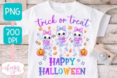 Trick or treat PNG for sublimation | Hapy Halloween PNG Product Image 2