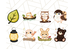 Camping Animals PNG Forest Critters Campfire Adventure Product Image 6