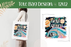 Cartoon Space Sublimation, Brave Enough To Dream PNG Product Image 1