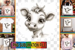 Radiant Watercolor Wildlife PNG Collection Product Image 1