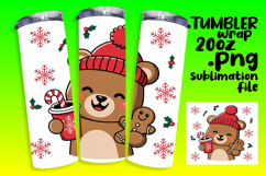 GRACEFUL 20oz Tumbler Wrap for DIY , Christmas Product Image 1