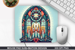 Mouse Pad Sublimation, Jesus Mouse Pad PNG Design Product Image 1