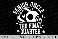 Senior Uncle SVG | SVG Cut files | Cricut Product Image 1