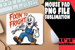 COZY mouse pad Inspirational Art, Funny Ghost Product Image 1