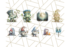 68 Midnight Monster Camp Out Clipart PNG, Halloween Png Product Image 2
