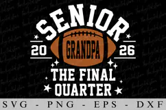 SeniorGrandpa 2026 SVG | SVG Cut files | Cricut Product Image 2