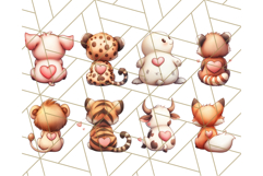 Cute Back View Sitting Animal Clipart PNG From Behind Product Image 6