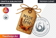 Autumn Clipart, Cozy Fall PNG Baking &amp; Kitchen, Bakery Product Image 1