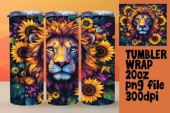20oz Tumbler Wrap for Personalization , Leo Product Image 1