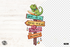 Summer Tropical Signspots Png Sublimation - Summer Clipart Product Image 1