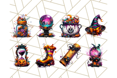 Magical Halloween PNG Clipart, Cute Spooky Elements Clip Art Product Image 6