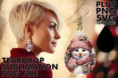Stylish Teardrop Earrings Ideas, Christmas Product Image 1