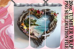 Timber Trails: Heart Frame Sublimation Product Image 1