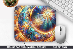 Mouse Pad Sublimation, Summer Mouse Pad PNG Design Product Image 1