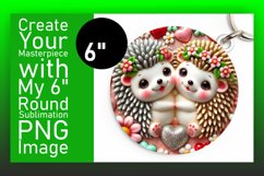 Unique Circle PNG Car Coaster Design , Cupid Product Image 1