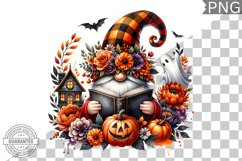Halloween Gnome Sublimation - Clipart PNG Design Product Image 1