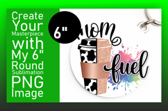Cute Circle Design Sublimation PNG , Mother&#039;s Day Product Image 1